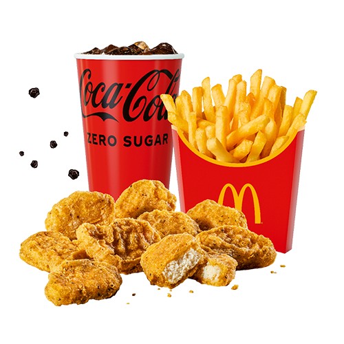 9 Garlic & Black Pepper Chicken McNuggets® Menu