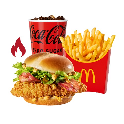 Spicy McCrispy Bacon Menu