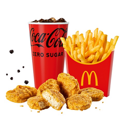 6 Garlic & Black Pepper Chicken McNuggets® Menu