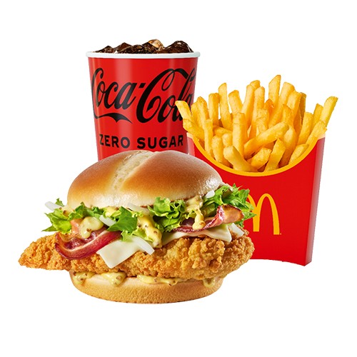 McCrispy Homestyle  Honey Mustard Bacon Menu