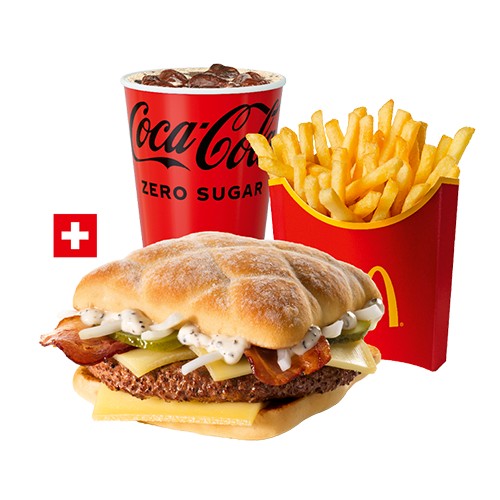 McRaclette Bacon Menu