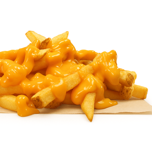 Frites au cheddar