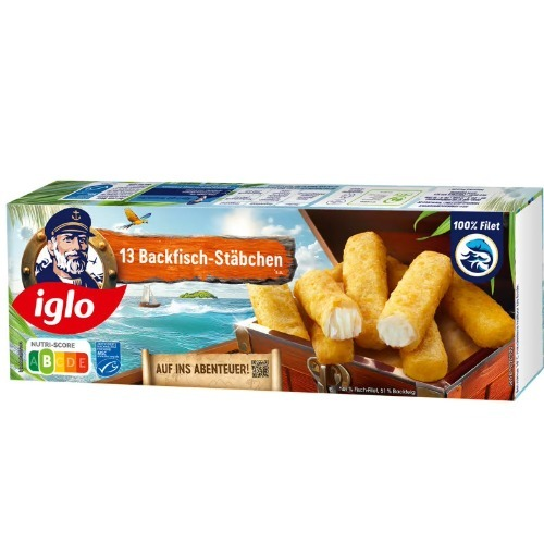 iglo 13 Backfisch Stäbchen (364g)