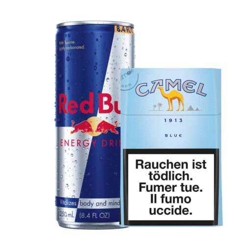 Camel Blue & Red Bull (20 Stück)