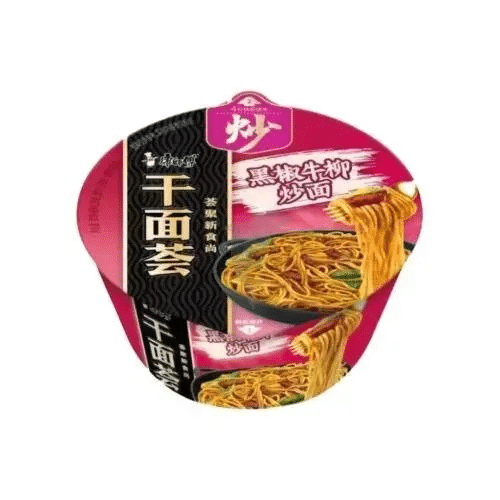 Instant Fried Noodles - Black Pepper and Beef Fillet 124g