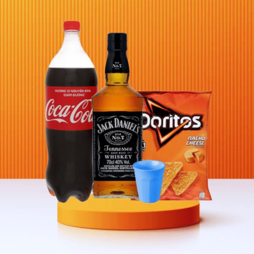 Jack Daniel Whiskey 70cl Pack