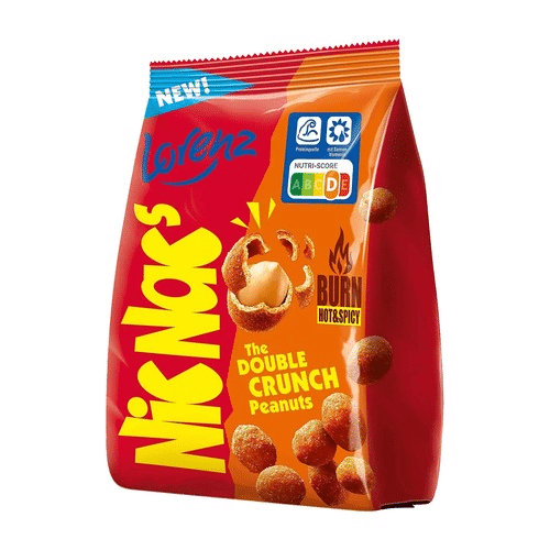 Lorenz Burn Hot & Spicy The Double Crunchy Peanut 110g