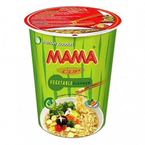 Mama Instant Cup Noodles Vegetable Flavour (70g)