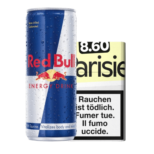 Parisienne Blonde & Red bull (20 Stück)