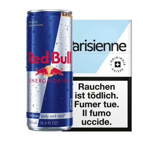 Parisienne Light Blue & Red Bull (20 Stück)