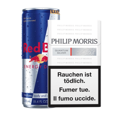 Philip Morris Quantum Silver & Red Bull (20 Stück)