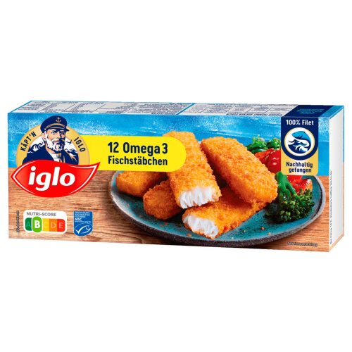 iglo 12 Omega3 Fischstäbchen (360g)