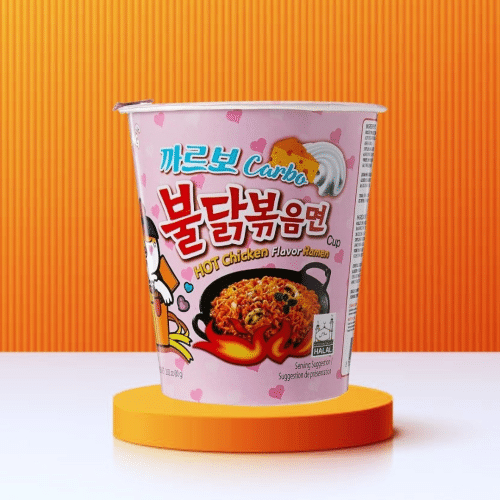 Samyang Buldak Carbonara (Big Bowl) hotchicken Nudelnsuppe (80g)