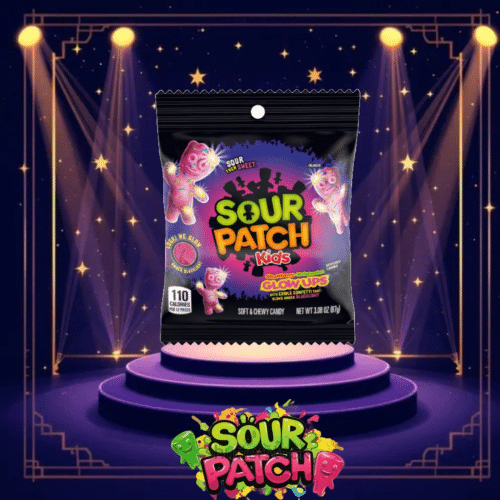 Sour Patch Kids Glow Ups Strawberry -Watermelon (87g)