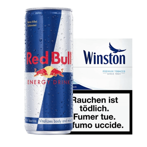 Winston Blue Big Pack & Red Bull (26 Stück)