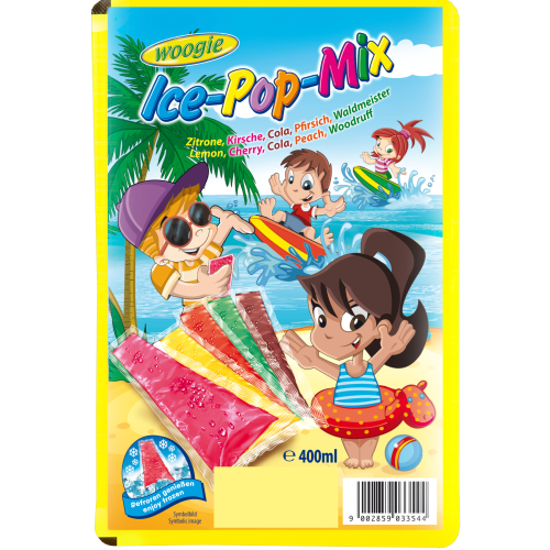 Woogie Ice Pop Mix 400ml