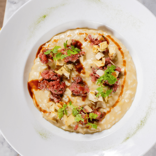 Risotto aux artichauts