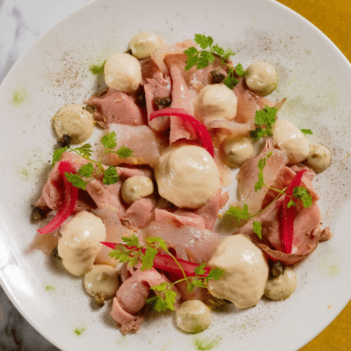 Vitello du Piémont & féra du Léman