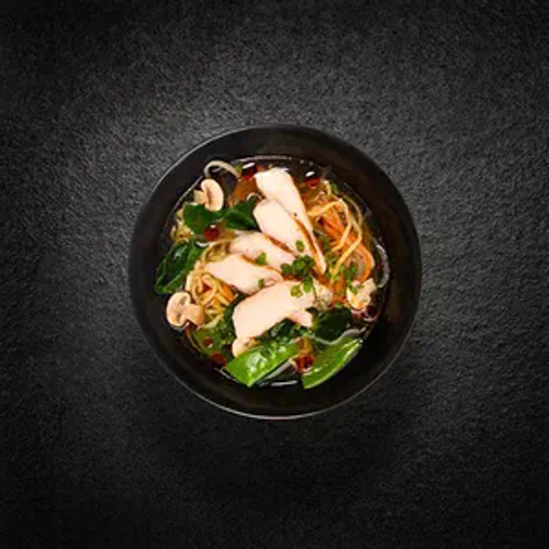 Chicken Miso Ramen Noodle Soup