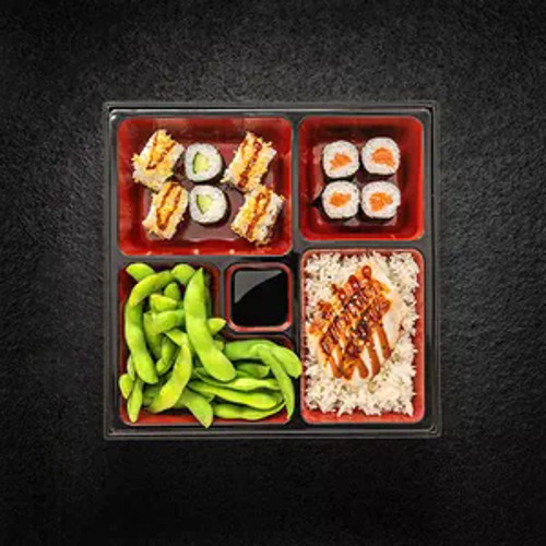 Seafood Bento mit Chicken Mix