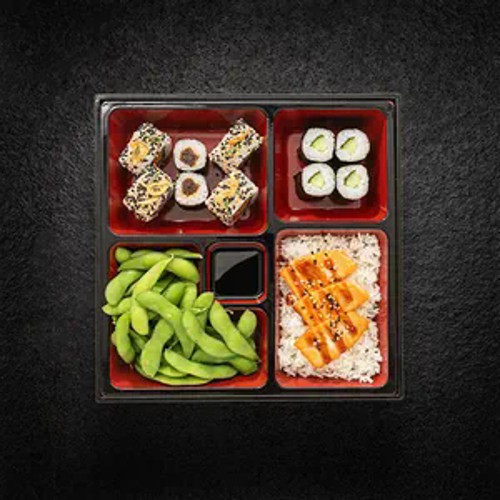 Veggie Bento & Salmon Mix