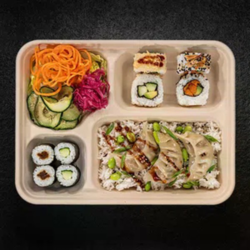Green Gyoza Bento
