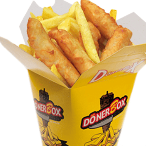 Fisch Knusperli Box (6 Stück)