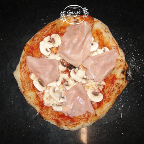 Pizza Prosciutto Funghi
