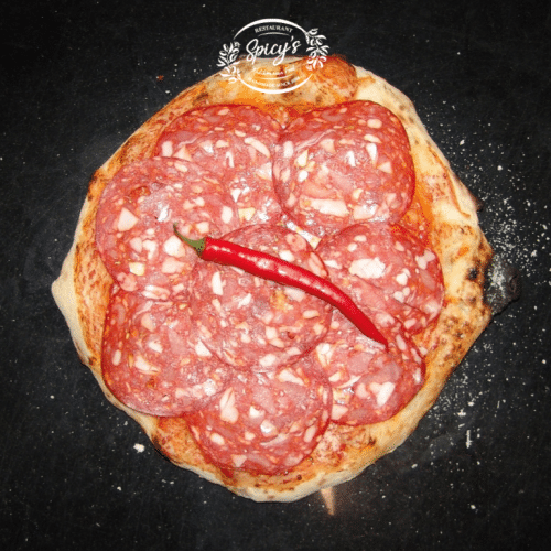 Pizza Ventricina Calabrese