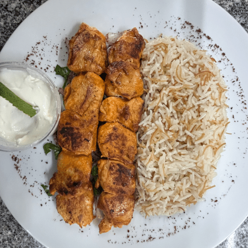 Brochette chich taouk (2 pièces)