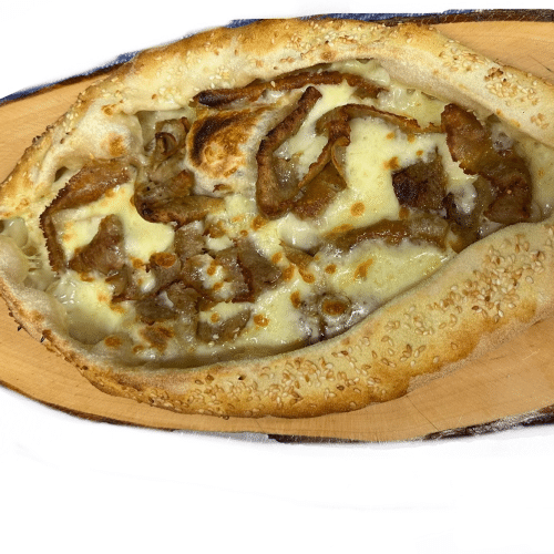 Pide mit Dönerfleisch