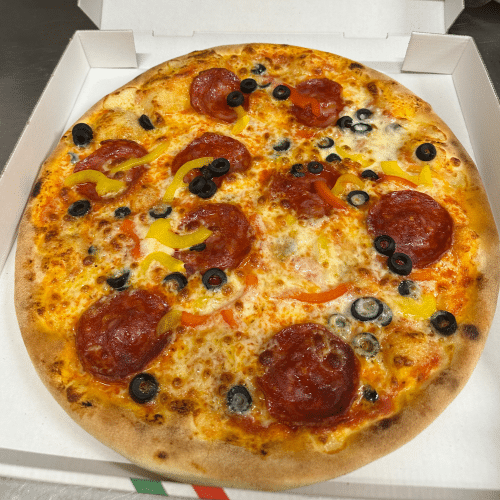 Pizza Diavolo (scharf)