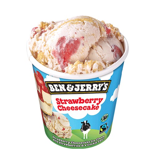 Ben & Jerry's Strawberry Cheesecake, 465ml