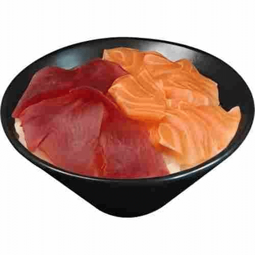 Chirashi thon et saumon (9 pièces)