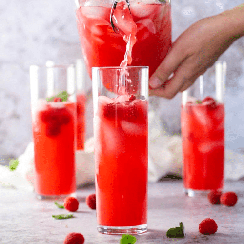 Hausgemachte Limonade (Mixbeere)