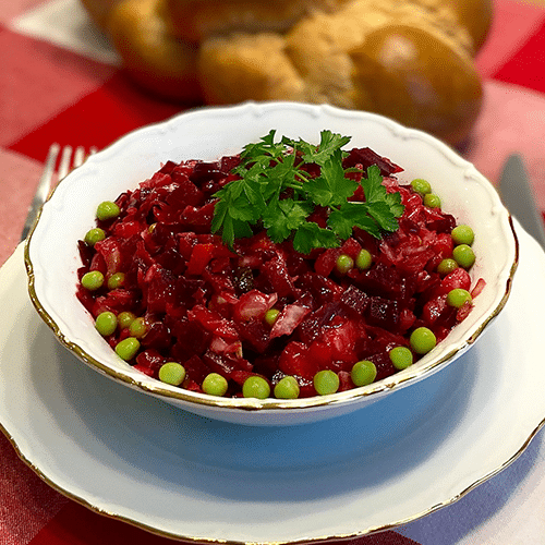 Salat Vinegret (Vegan)