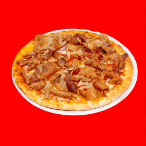 Pizza Kebab Poulet, Agneau - Ø33cm