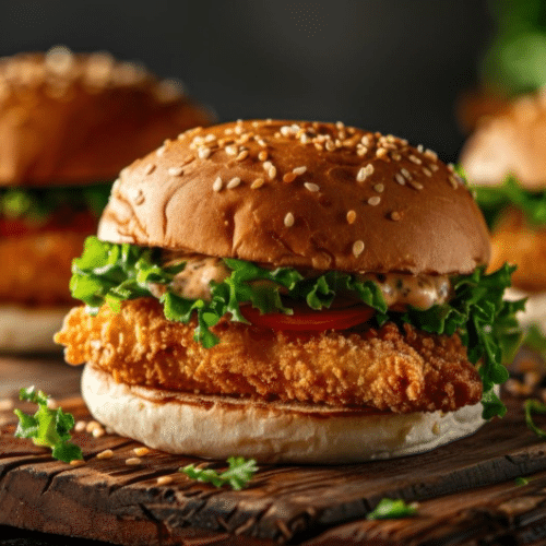 Crispy Burger (hausgemachte)