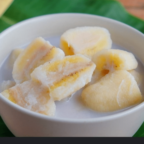 Banane in Kokosnussmilch