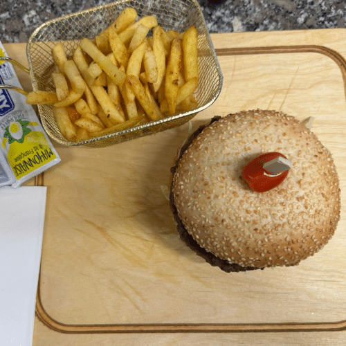 Classic Burger menü