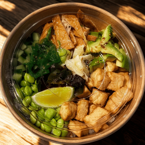 Fried Tofu Bowl