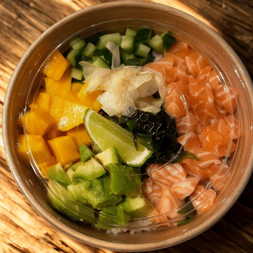 Lachs Poke Bowl