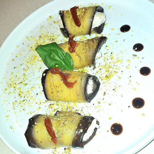 Involtini d'aubergines
