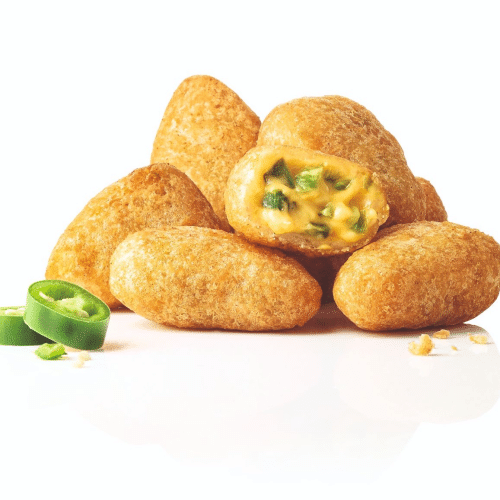Chili Cheese Nuggets (6 Stück, scharf