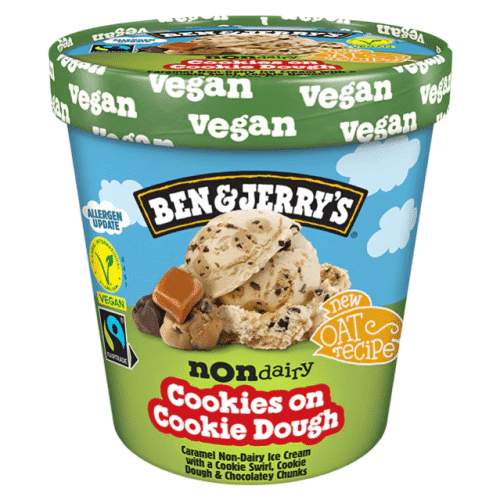 Ben & Jerry's Cookies On Cookie Dough (vegan, 465ml)