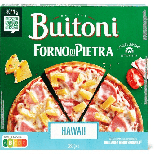 Buitoni Forno Pietra Hawaii Pizza (380g)