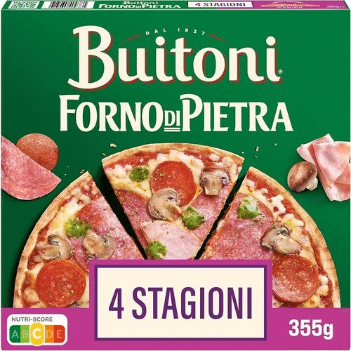 Buitoni Pizza 4 Stagioni Forno di Pietra (355g)