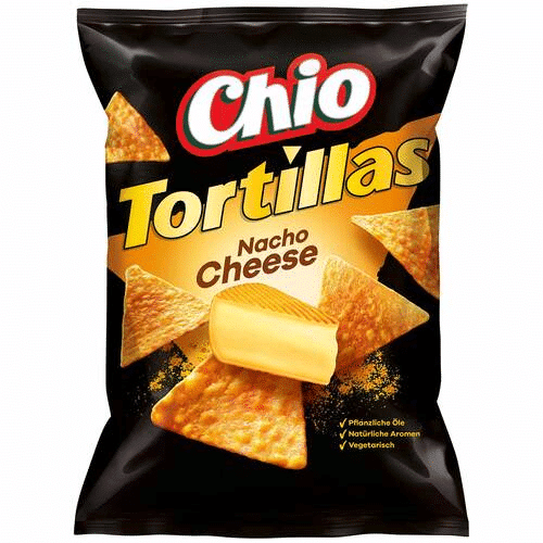 Chio Tortillas-Nacho Cheese (110g)