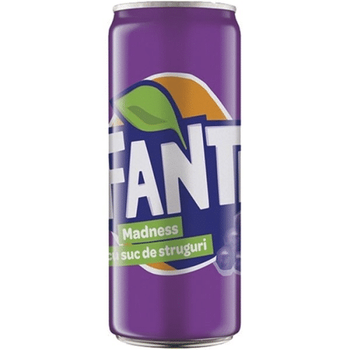 Fanta Grape Madness Soda 0,33l