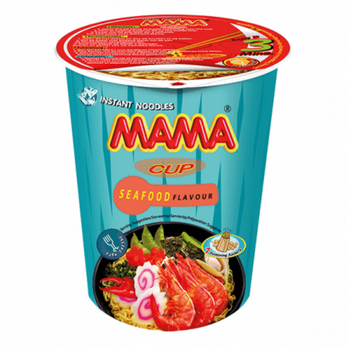 Mama Cup Noodles Seafood Flavour (70g)